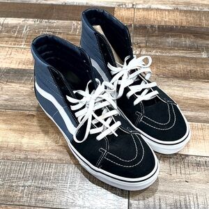 Vans High-Top Sneakers - Black and Blue